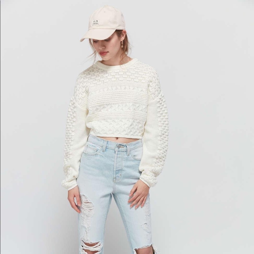 Urban Outfitters Tie Back Sweater